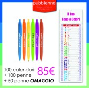 OFFERTA 100 slim + 100 Penne personalizzate + 50 Penne OMAGGIO9